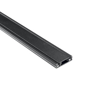 Binario nero t.b.t. per sistemi di illuminazione flessibili.