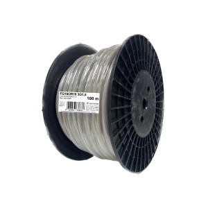 Bobina di cavo con cavo trasparente, categoria: Cavi unipolari e multipolari.