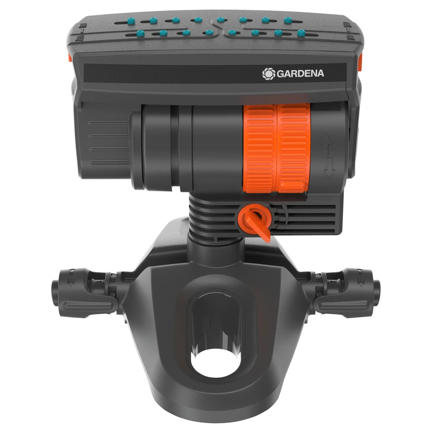 Gardena Viereckregner OS 90: irrigazione a copertura totale fino a 90 m² per sistemi Micro-Drip.