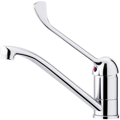 Rubinetto cucina monocomando leva clinica Kiara cromo