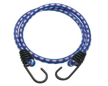 Elastici di tensione con ganci, 4 pezzi, 60 cm, funi di tensione in gomma con 2 ganci, cinghie di fissaggio nere in gomma per bagagli, per bicicletta, campeggio, trasporto, tenditore