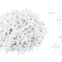Distanziatori per piastrelle LUX, 3 mm, 250 pezzi, in plastica per fughe uniformi durante la posa.