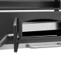 Dettaglio: Barbecue a carbone Jamestown Jaxon XL con griglia modulare e contenitore per carbone.