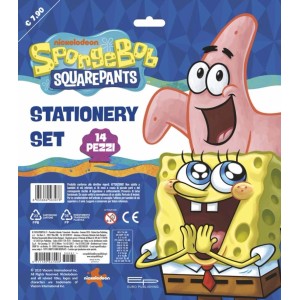 Cancelleria Spongebob 14 pz
