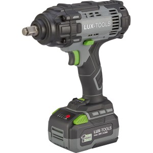 Avvitatore a impulsi a batteria LUX A-SSR-20 Solo, 1PowerSystem, grigio/nero. Avvitatore a batteria per coppie elevate.