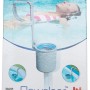 Confezione dello skimmer a parete Bestway per piscine con cestello skimmer per la pulizia della superficie dell'acqua.