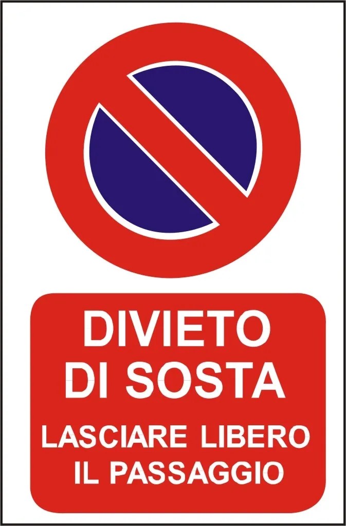 Cartello Informativo Uscita D Emergenza Lasciare Libero Il Passaggio 30x20cm In Alluminio - Foto 9