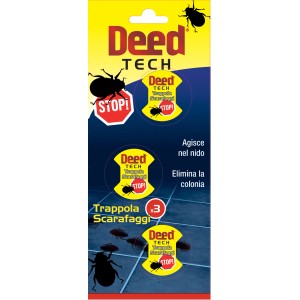 Trappola per scarafaggi Deed Tech, insetticida.