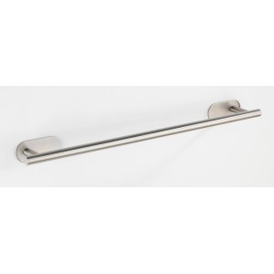 Wenko Porta asciugamani Turbo-Loc Orea in acciaio inox opaco, montaggio a parete senza forare.