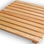 Griglia doccia in legno per doccia, accessorio bagno