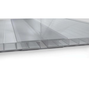 Lastra in plastica trasparente t.b.t., vista dettagliata della struttura.