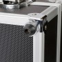 Dettaglio: Valigetta porta attrezzi LUX AKW 130 con telaio in alluminio, angoli in metallo e piedino in gomma.