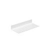 Mensola bagno Alluminia Format 30x13 cm bianco