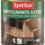 Barattolo di impregnante per legno Syntilor. Protezione del legno per esterni.
