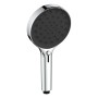 Doccia Select 3 getti con regolatore di flusso cromo