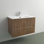 t.b.t. mobile bagno con effetto legno rigato e lavabo bianco.
