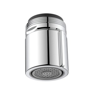 Aeratore cromato t.b.t. per rubinetto.