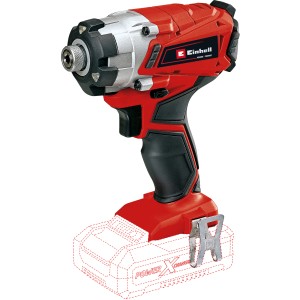 Avvitatore a impulsi a batteria Einhell TE-CI 18/1 Li Solo rosso della serie Power X-Change.