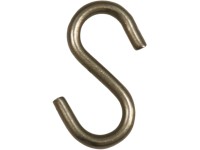 Confezione Da 4 Ganci Per Carne A S Per Macelleria, 10 Mm, 10 Mm, In Acciaio Inox