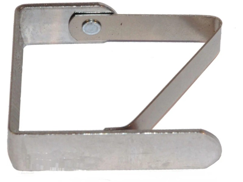 Tescoma Clip Fermatovaglia Presto - 4 Pezzi, Acciaio Inossidabile, Grigio, 4.5x7 Cm - Foto 8