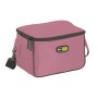 Borsa termica t.b.t. rosa per campeggio e attività all'aperto.