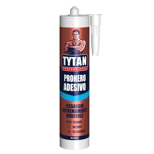 Tytan Pro Hero Collante, bianco, cartuccia con beccuccio.