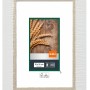 Cornice portafoto OBI in legno bianco, 18x24 cm, ideale per foto e immagini.