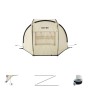 Tettuccio parasole Bestway LAY-Z-SPA, beige con finestra. Protezione solare per vasche idromassaggio.