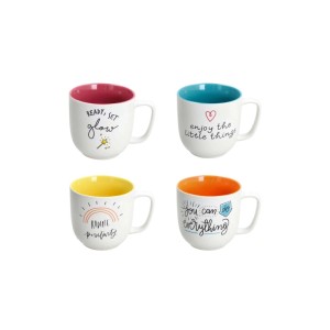 Tazza mug Iris Color Block Tognana porcellana 400 ml