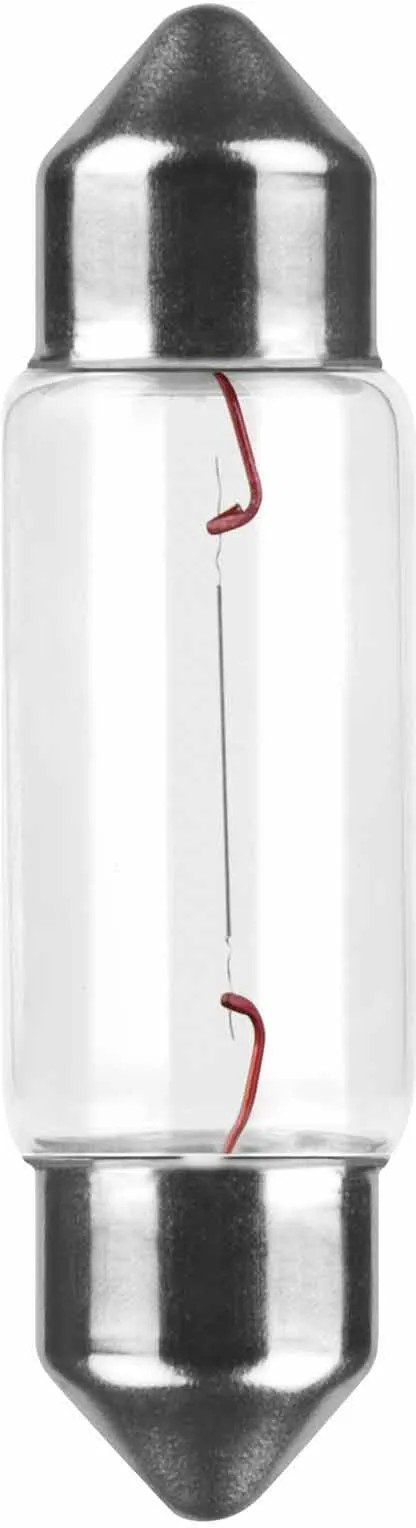 2 Lampadine LED Rosse CANBUS C5W 38mm 39mm 12V AC - Per - Foto 13