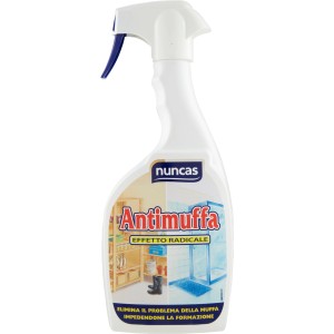 Nuncas Antimuffa spray per la pulizia della casa.