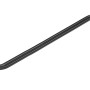 Piede di porco nero LUX Comfort, lunghezza 800 mm, in acciaio al cromo vanadio per sollevare e estrarre chiodi.