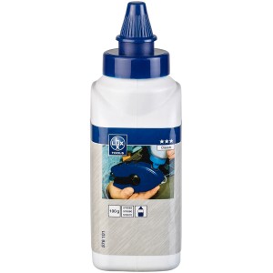 LUX Gesso in polvere blu, 100g, per ricaricare tracciatori a polvere.