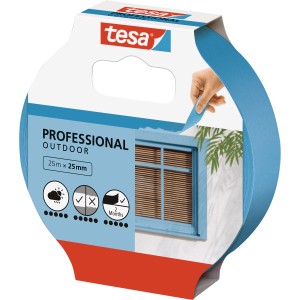 Nastro per mascheratura Tesa Professional Outdoor, 25 m x 25 mm, per esterni.