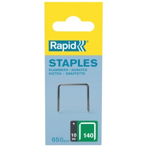 Graffe Rapid a filo piatto No. 140 da 10 mm