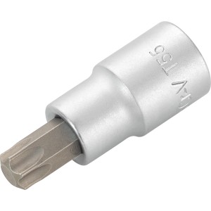 LUX Bussola BIT TX55 Comfort per chiavi e estrattori, acciaio al cromo-vanadio.