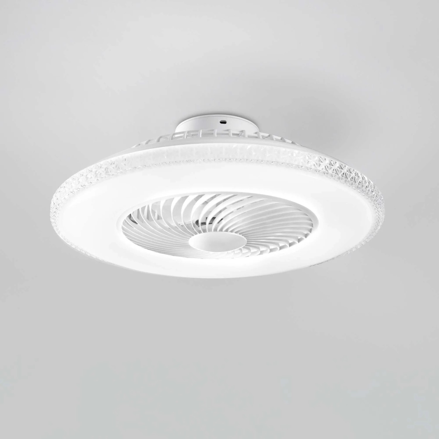 Plafoniera LED ventilatore Borea 46W 5500LM CCT dimm 59,5x15,5 cm bianco_7
