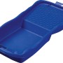 Vaschetta per pittura LUX Classic blu (15x27 cm) con griglia per rulli.
