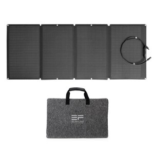 Pannello solare EcoFlow 160W, pieghevole con borsa. Modulo solare mobile per campeggio e outdoor.