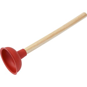 Sturalavandino rosso (Classic) con manico in legno, diametro 110 mm.