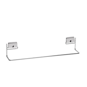 Portasciugamani t.b.t. cromato per montaggio a parete.