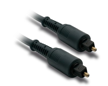 Cavo fibra ottica audio Toslink 1,2 m nero acquista da OBI