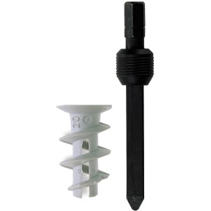 Fischer tassello per cartongesso GK K (10 pz) con strumento di montaggio per un'installazione rapida.