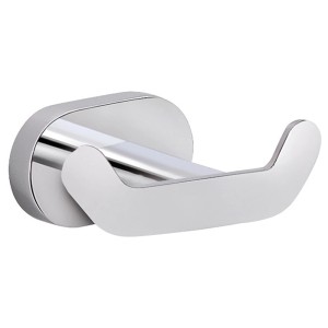 Appendiabiti a muro t.b.t. cromato per bagno e WC.
