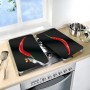 Copri piano cottura Wenko Hot Peperoni, set da 2, multicolore. Universale per piani cottura in vetroceramica, elettrici e a gas.