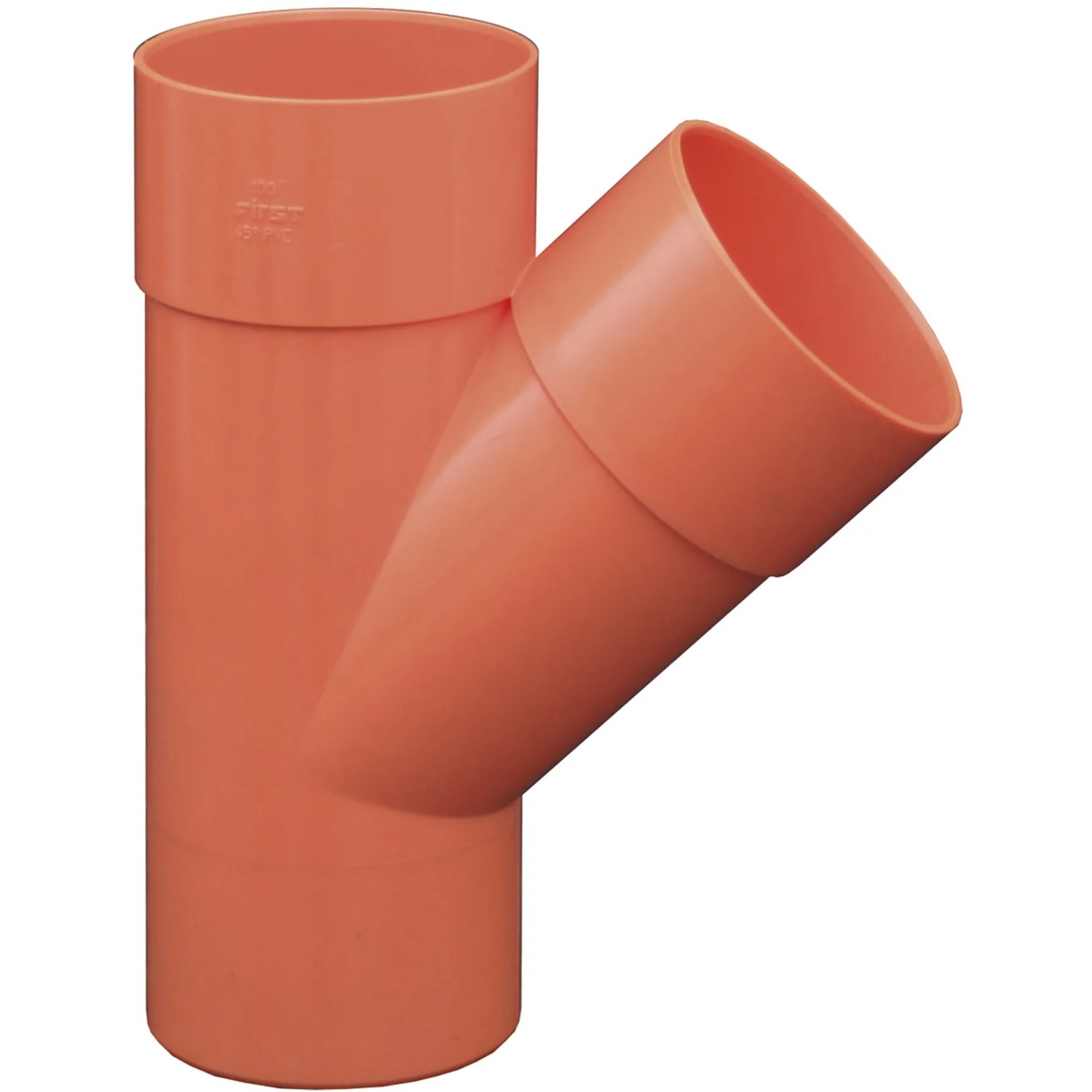 Obir Pvc Derivazione in PVC arancione 45° Ø 125 mm acquista da OBI