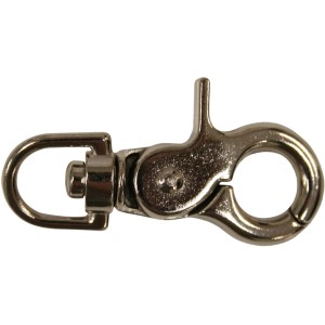 Moschettone color argento