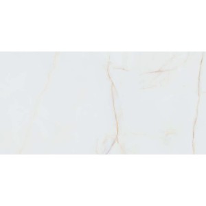 Piastrella per pavimenti chiara con effetto marmo. Ideale per interni eleganti.