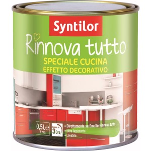 Barattolo di smalto per cucine Syntilor Rinnova Tutto, effetto decorativo.