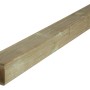 Palo in legno per recinzioni, naturale, quadrato.